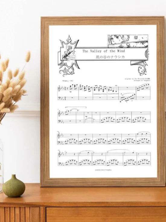 The Valley of The Wind ~ 風の谷のナウシカ [sheet music]