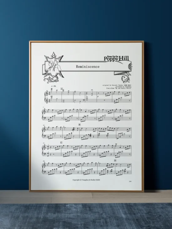 Reminiscence (from Up On Poppy Hill) [sheet music]