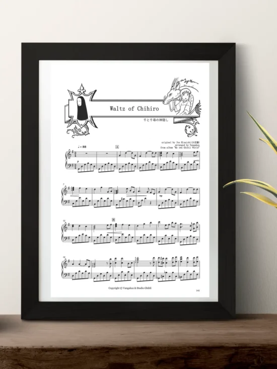 Waltz of Chihiro ~ Chihiro’s Waltz ~ 千尋のワルツ [sheet music]